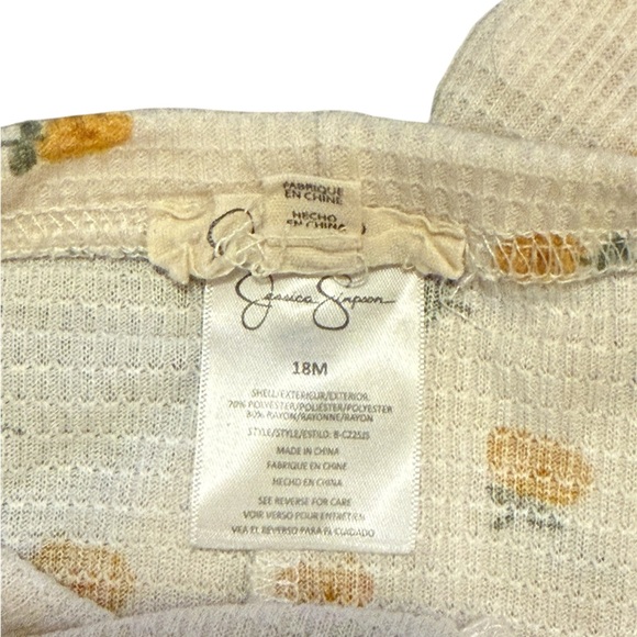 Jessica Simpson Kids Matching Set Set - Cream and Yellow - Picture 7 of 7